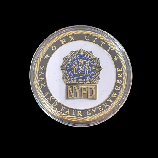 Moneta sfida del Dipartimento di Polizia della Città di New York (NYPD)