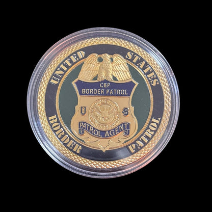 Moneta sfida CBP BORDER PATROL del Dipartimento della Sicurezza Interna degli Stati Uniti