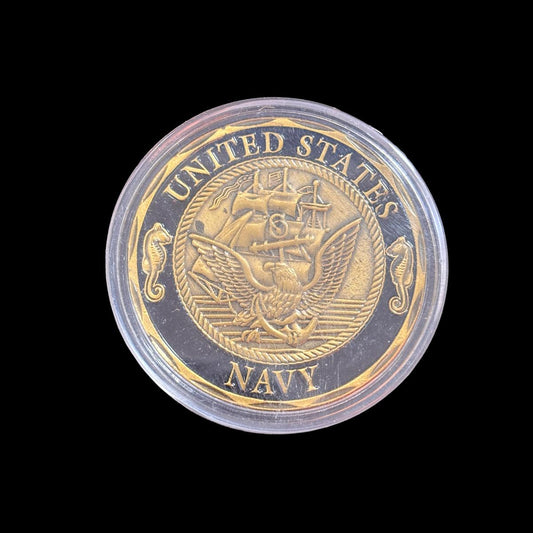 Moneta sfida "US NAVY SHELLBACK CROSSING THE LINE"