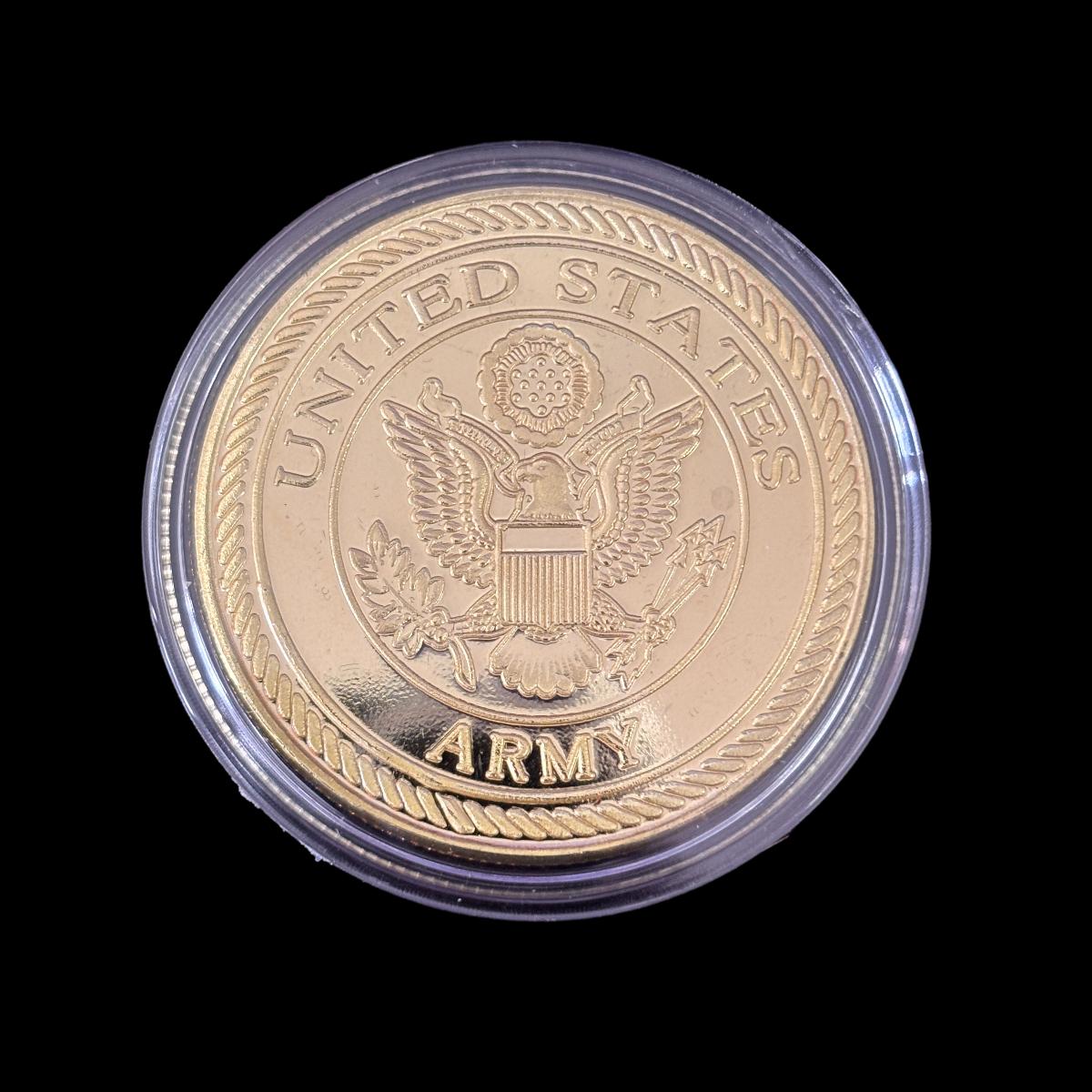 Moneda de desafío de la 10.ª DIVISIÓN DE MONTAÑA DEL EJÉRCITO DE EE. UU.