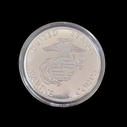 Moneda de desafío del Cuerpo de Marines de EE. UU. en honor a la memoria de nuestros caídos