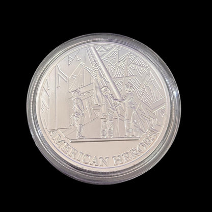 Moneta commemorativa AMERICAN HEROES REMEMBER 11 SETTEMBRE 2001