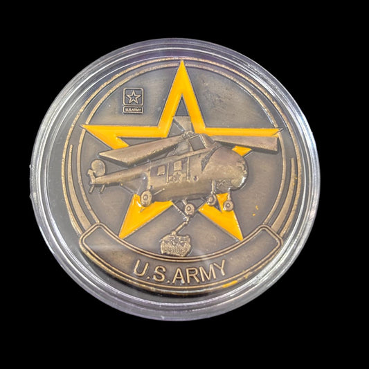 Moneta sfida 38° PARALLELO dell'esercito americano