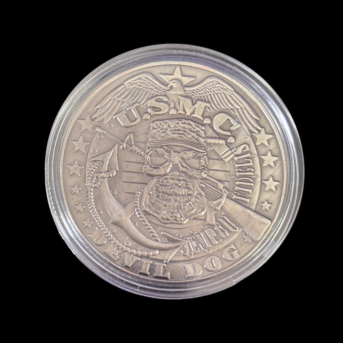 CORPO DEI MARINE USA EST.1775 Moneta della sfida