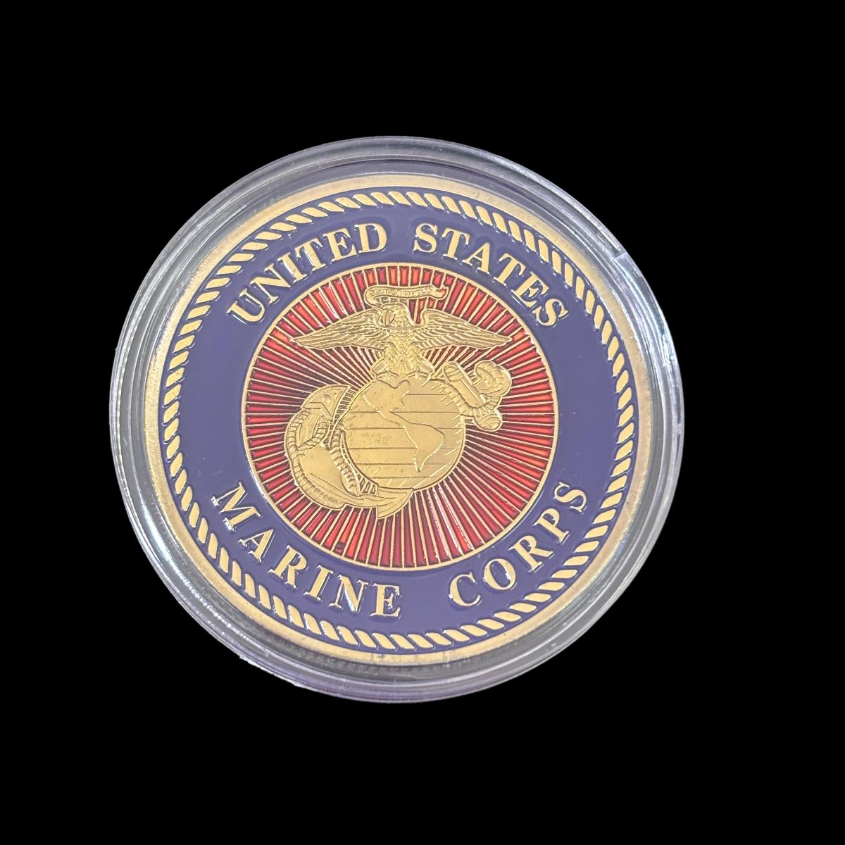 Moneda de desafío de la Fuerza de Reconocimiento del Cuerpo de Marines de EE. UU.