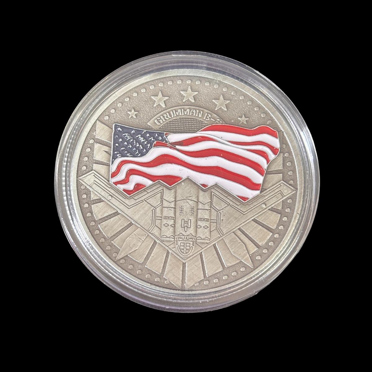 ROL ORIGEN PRIMER VUELO GRUMMAN Moneda de desafío