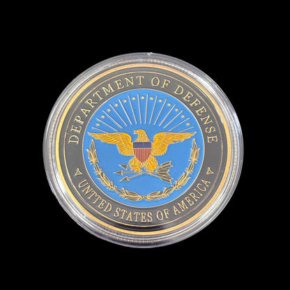 Moneda de desafío del PENTÁGONO del DEPARTAMENTO DE DEFENSA DE EE. UU.