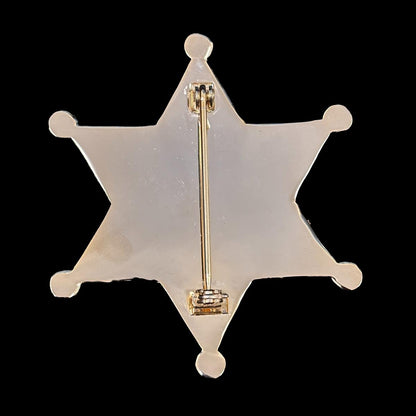 U.S. OFFICE OF JUSTICE PROGRAMS 777 BADGE Replica Movie Props