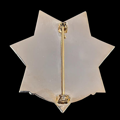 Réplica de la insignia del oficial del alma 999 de los Caballeros Cruzados, accesorios de película 