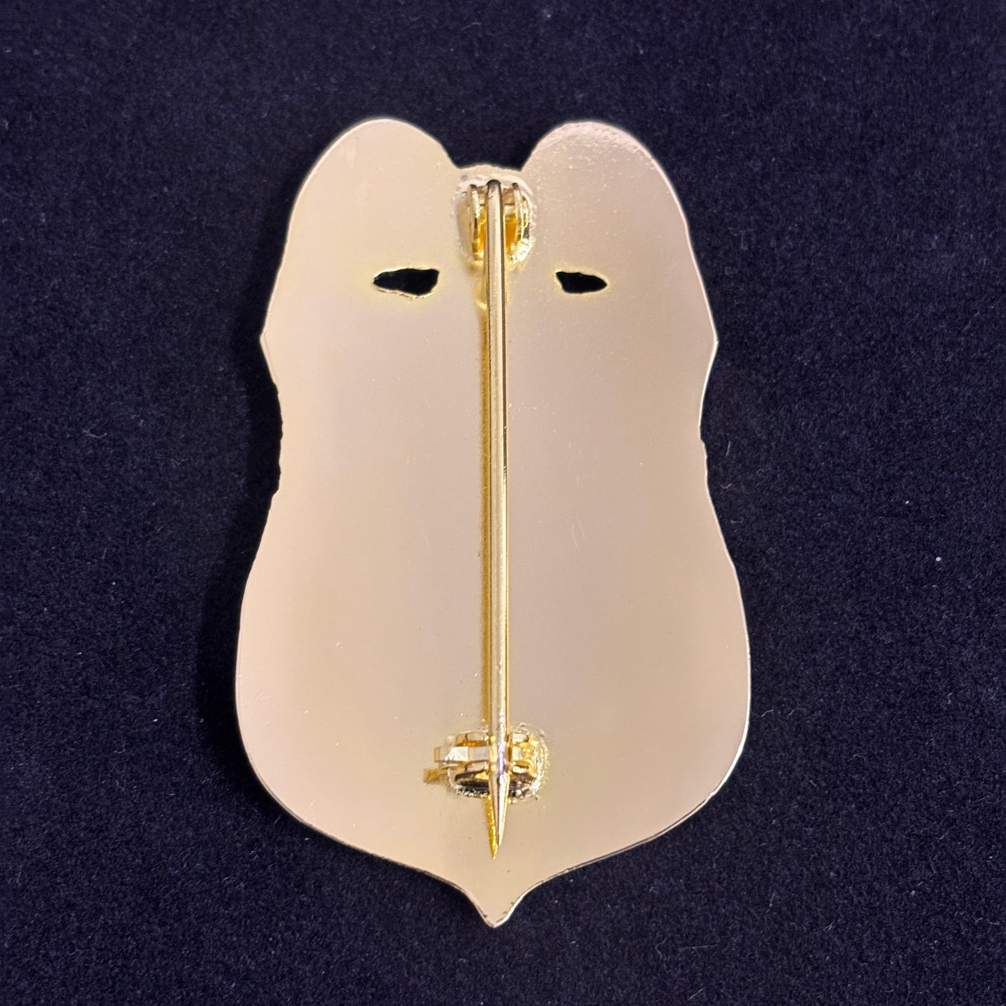 Replica di un distintivo personalizzabile del capo della polizia in pensione del New Jersey Mountain Side