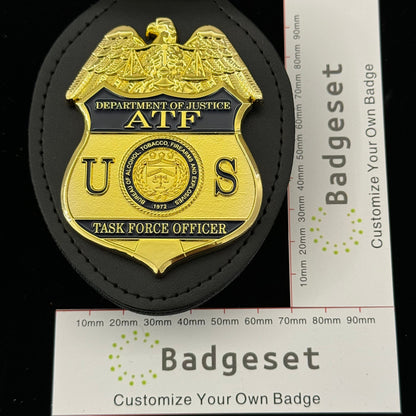 Réplica de la insignia TFO de la ATF de EE. UU.