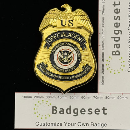 Agente especial de la Administración de Seguridad del Transporte de EE. UU. INSIGNIA