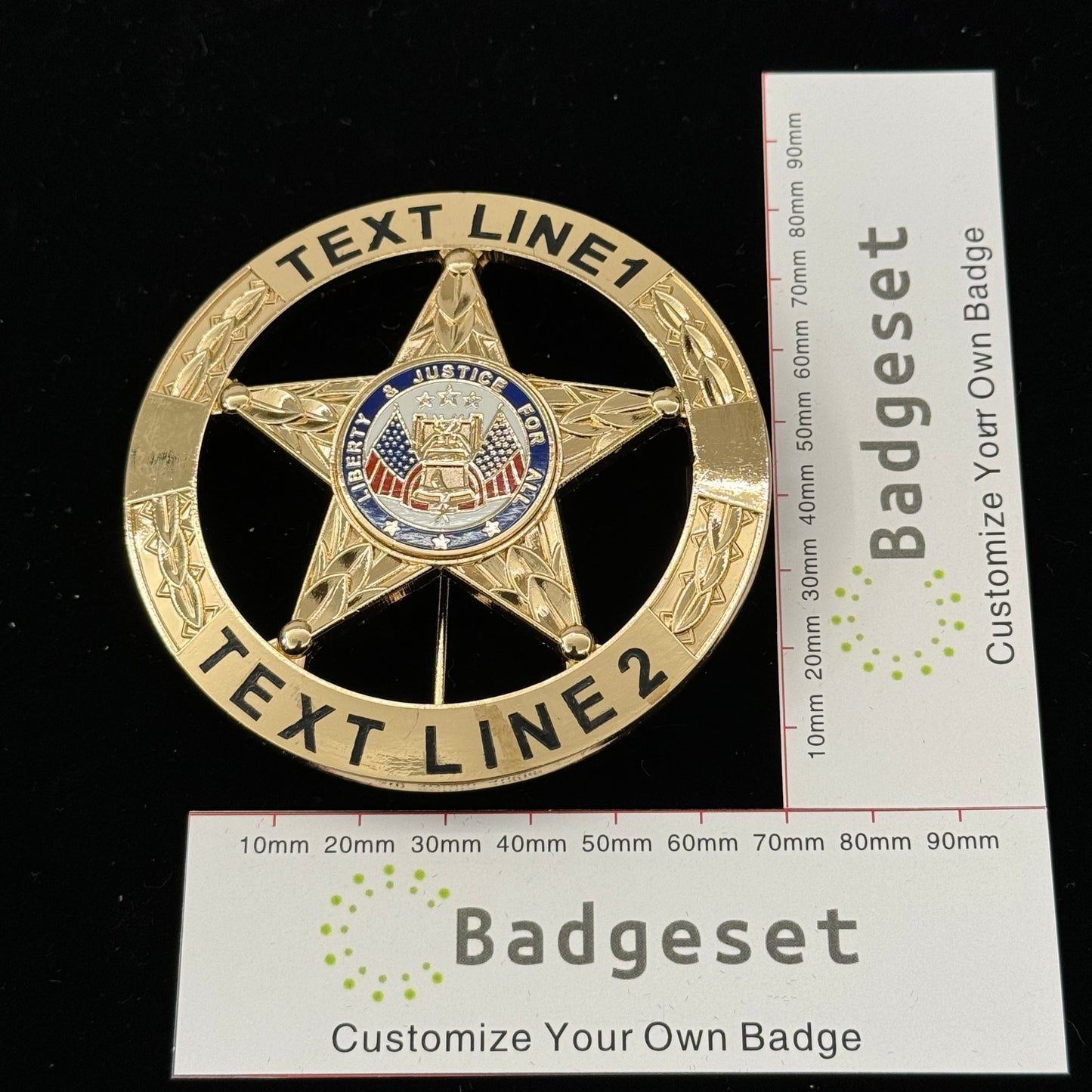 Distintivo personalizzabile BA29 