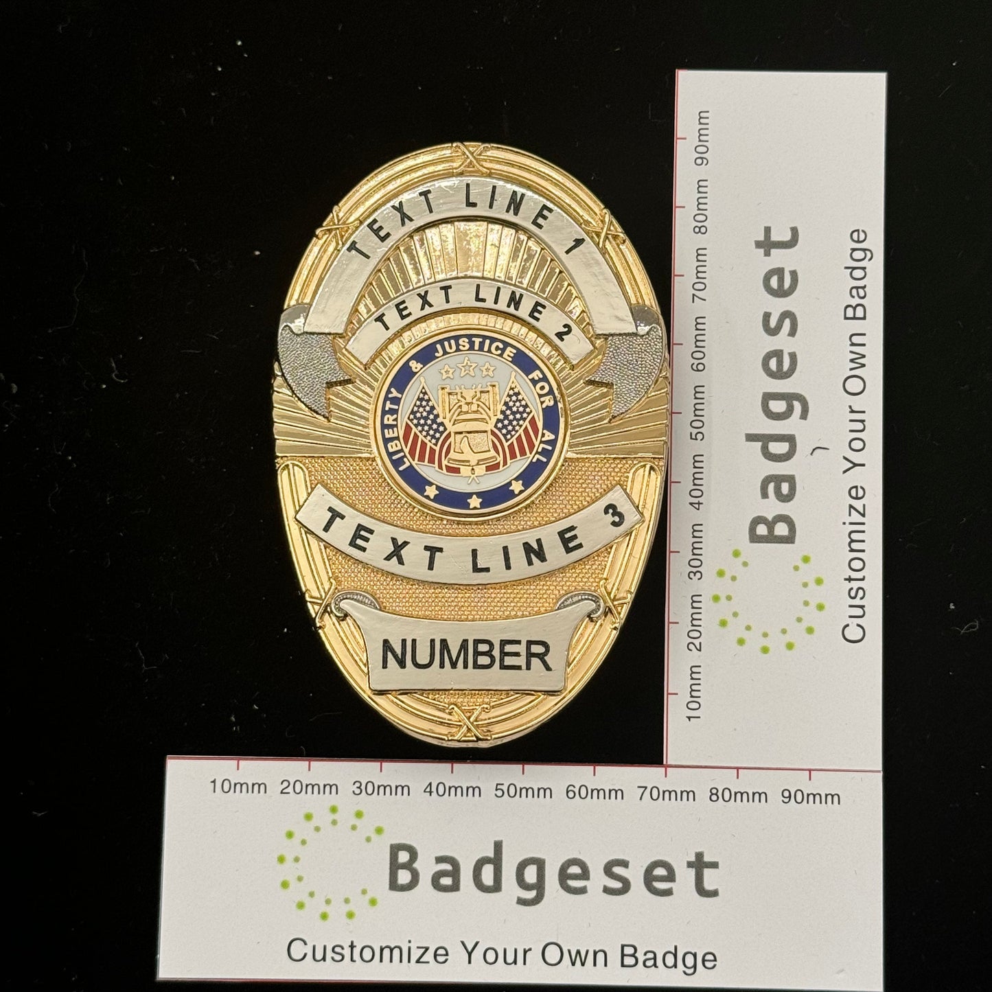 Distintivo personalizzabile BA09