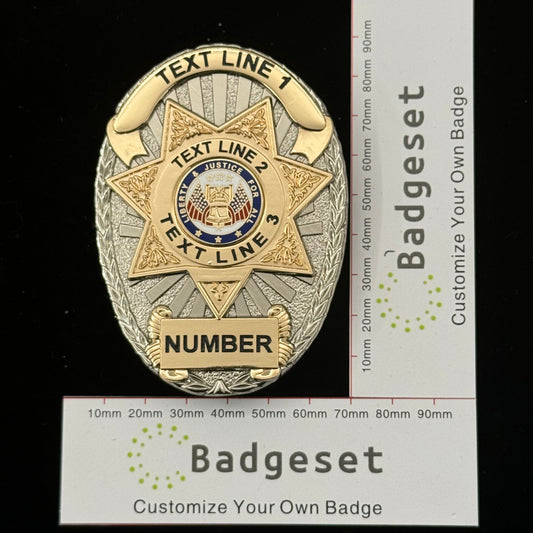 Distintivo personalizzabile BA14