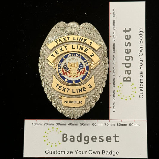 Customizable Badge BA30