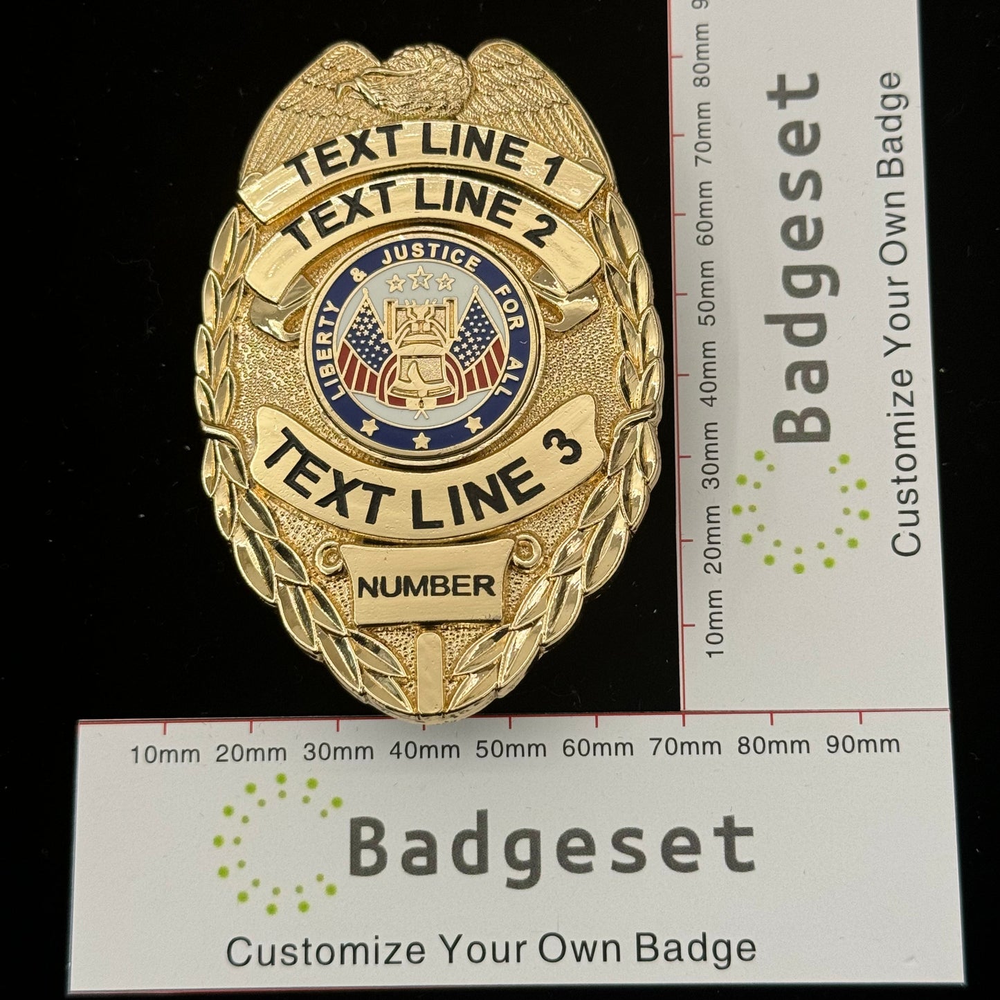 Customizable Badge BA06
