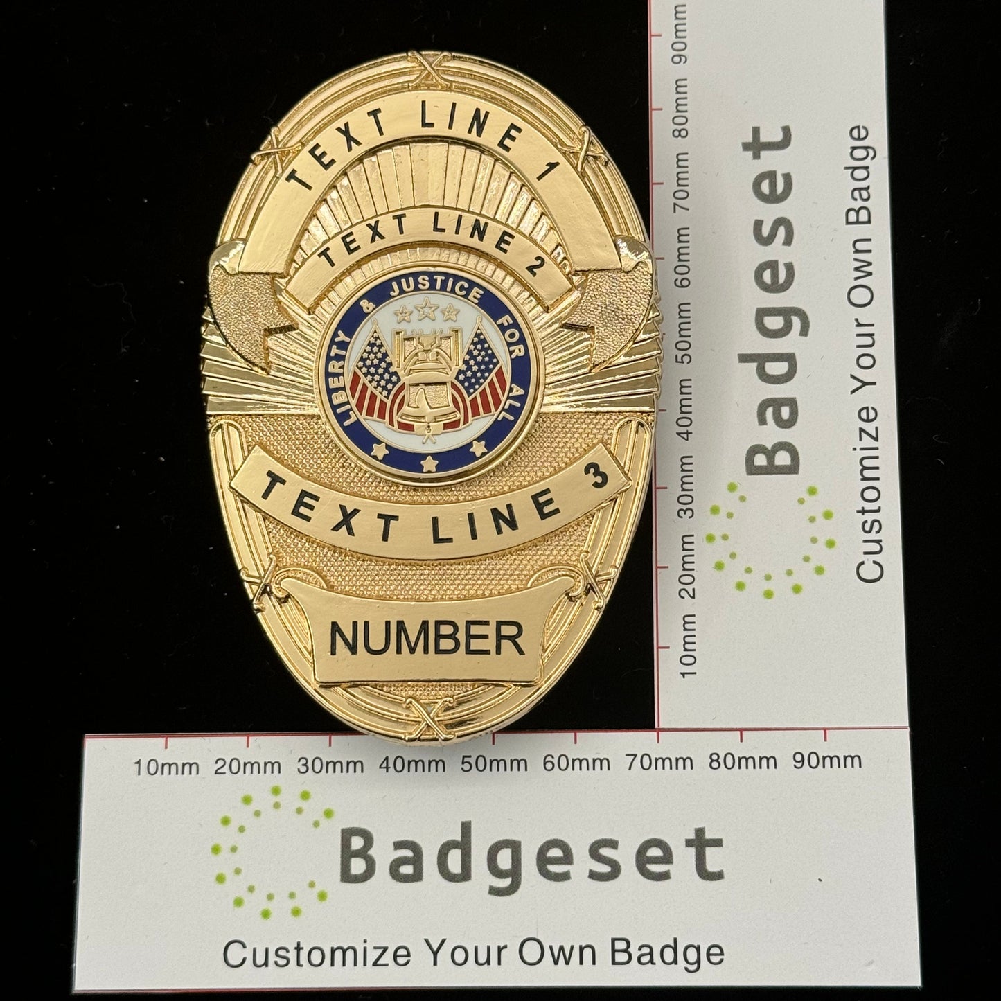 Distintivo personalizzabile BA18
