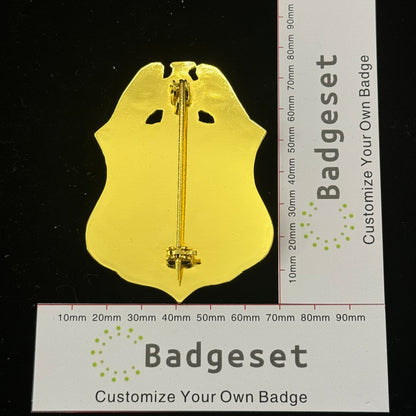 Replica del distintivo dell'agente della pattuglia di frontiera della CBP