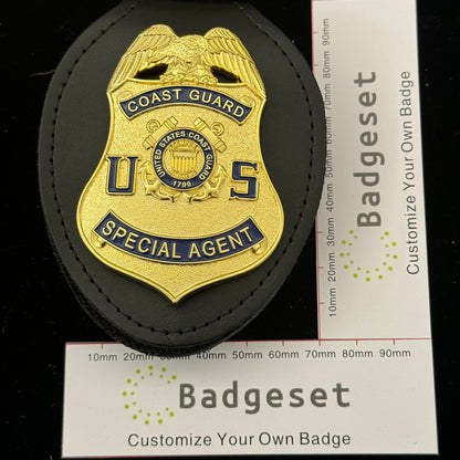 Replica del distintivo dell'agente speciale della Guardia costiera degli Stati Uniti