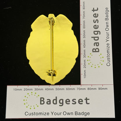 Citizenship and Immigration Services Customizable Number Movie prop badge