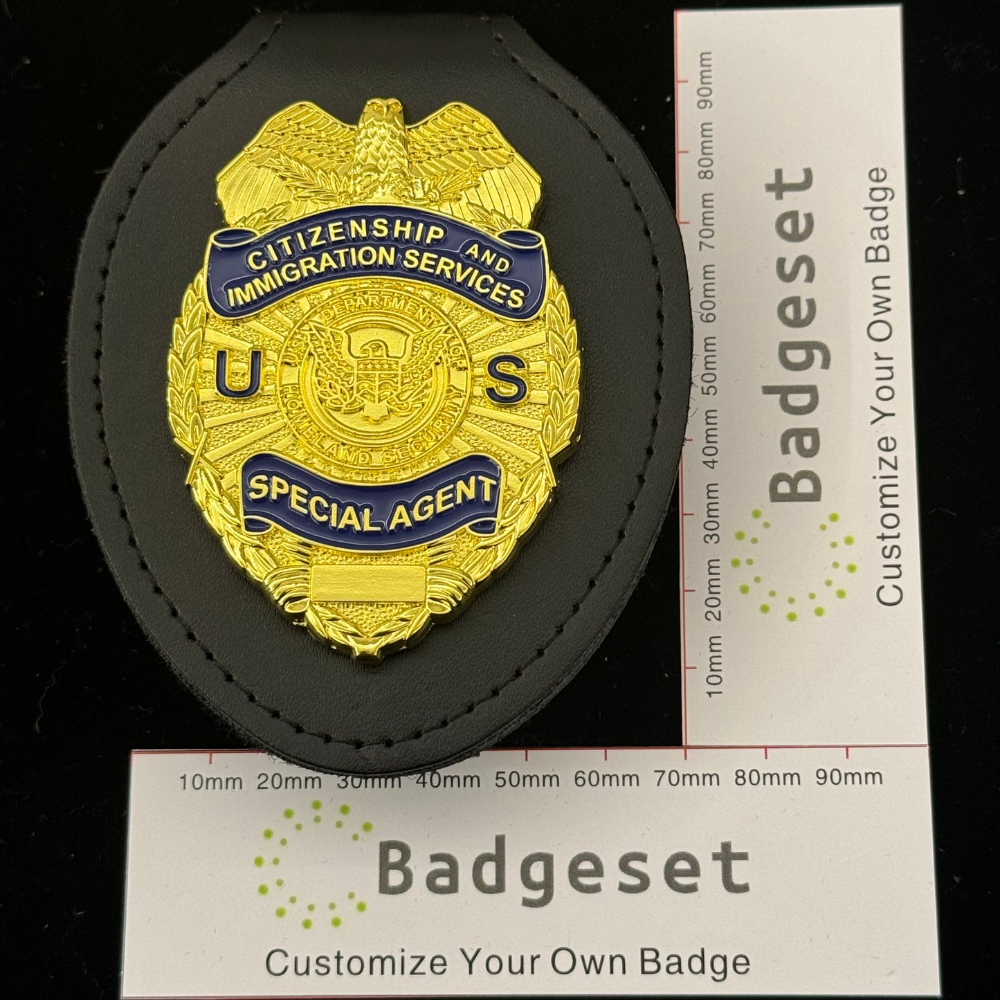 Citizenship and Immigration Services Customizable Number Movie prop badge