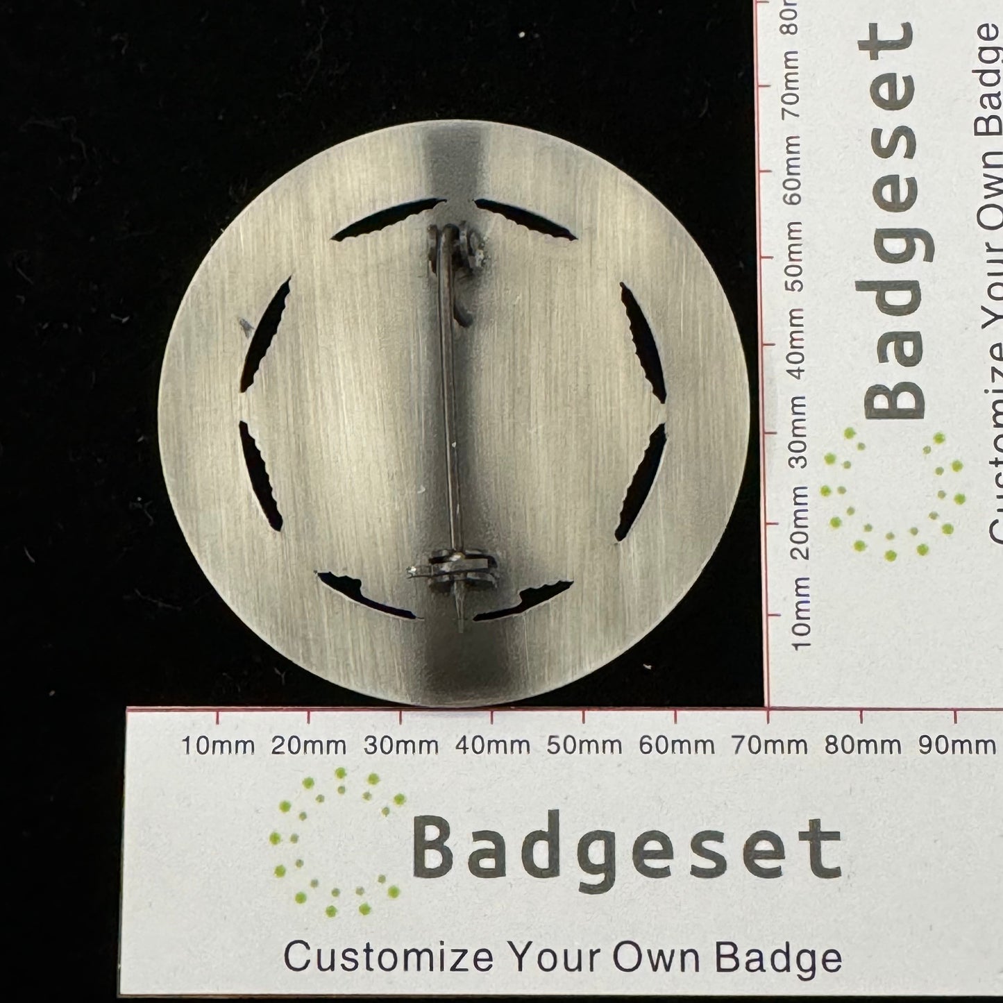 Numero personalizzabile del distintivo dell'Ufficio federale delle prigioni del Dipartimento di Giustizia