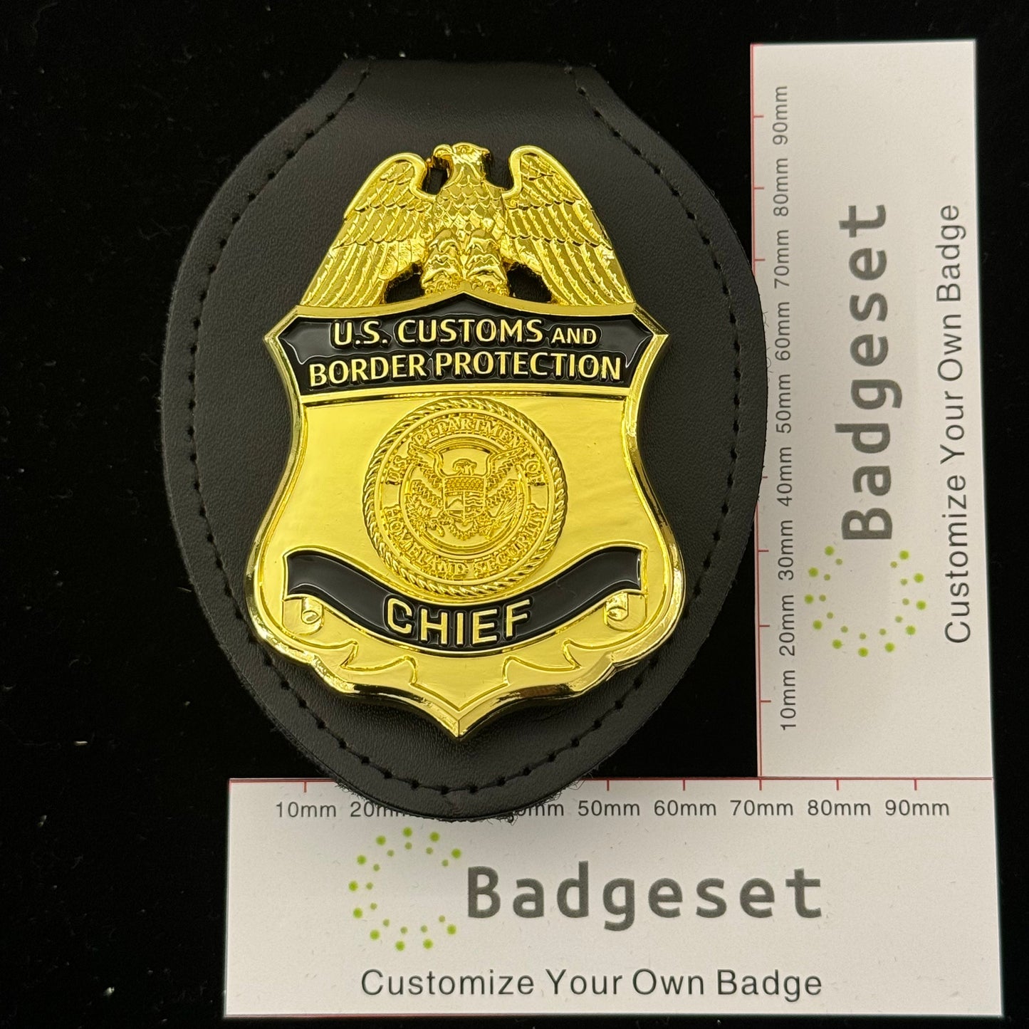 Replica del distintivo del capo della CBP degli Stati Uniti, oggetti di scena del film 