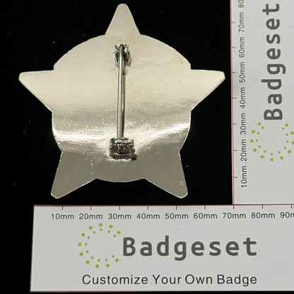 CPD Chicago DETECTIVE Badge Replica Movie Props Customizable Number