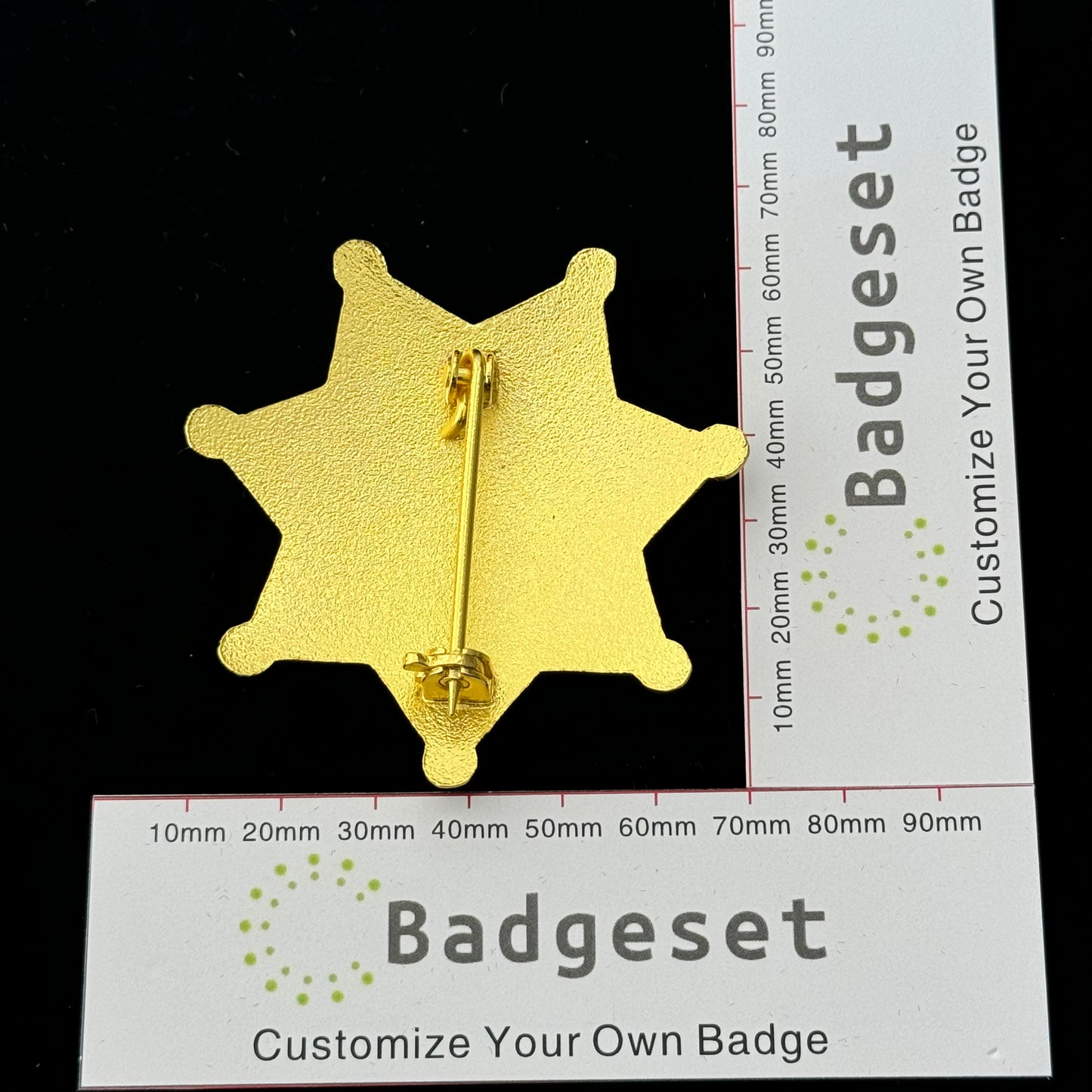 Alamed DEPUTY SHERIFF ALAMED CO. Customizable Number Movie prop badges – Badgeset
