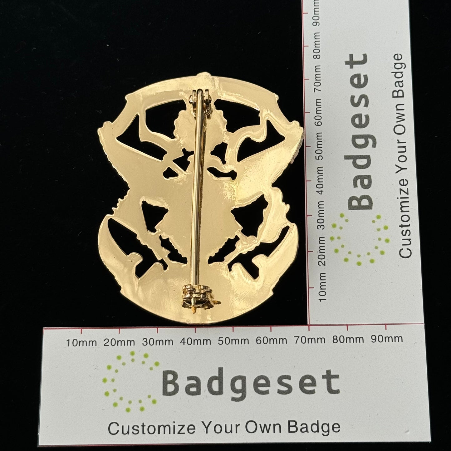 Replica del distintivo della polizia del parco degli Stati Uniti del capitano USPP, oggetti di scena del film