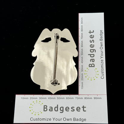 US MPD Minneapolis Police Officer Badge Replica Movie Props Customize