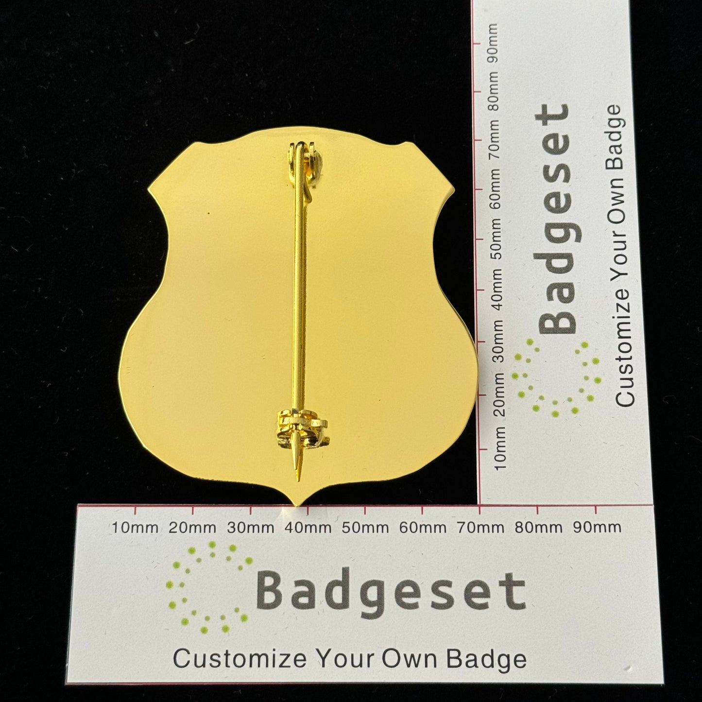 Replica del distintivo personalizzabile degli oggetti di scena del film della polizia dell'Agenzia per la protezione delle forze dell'ordine del Pentagono degli Stati Uniti 