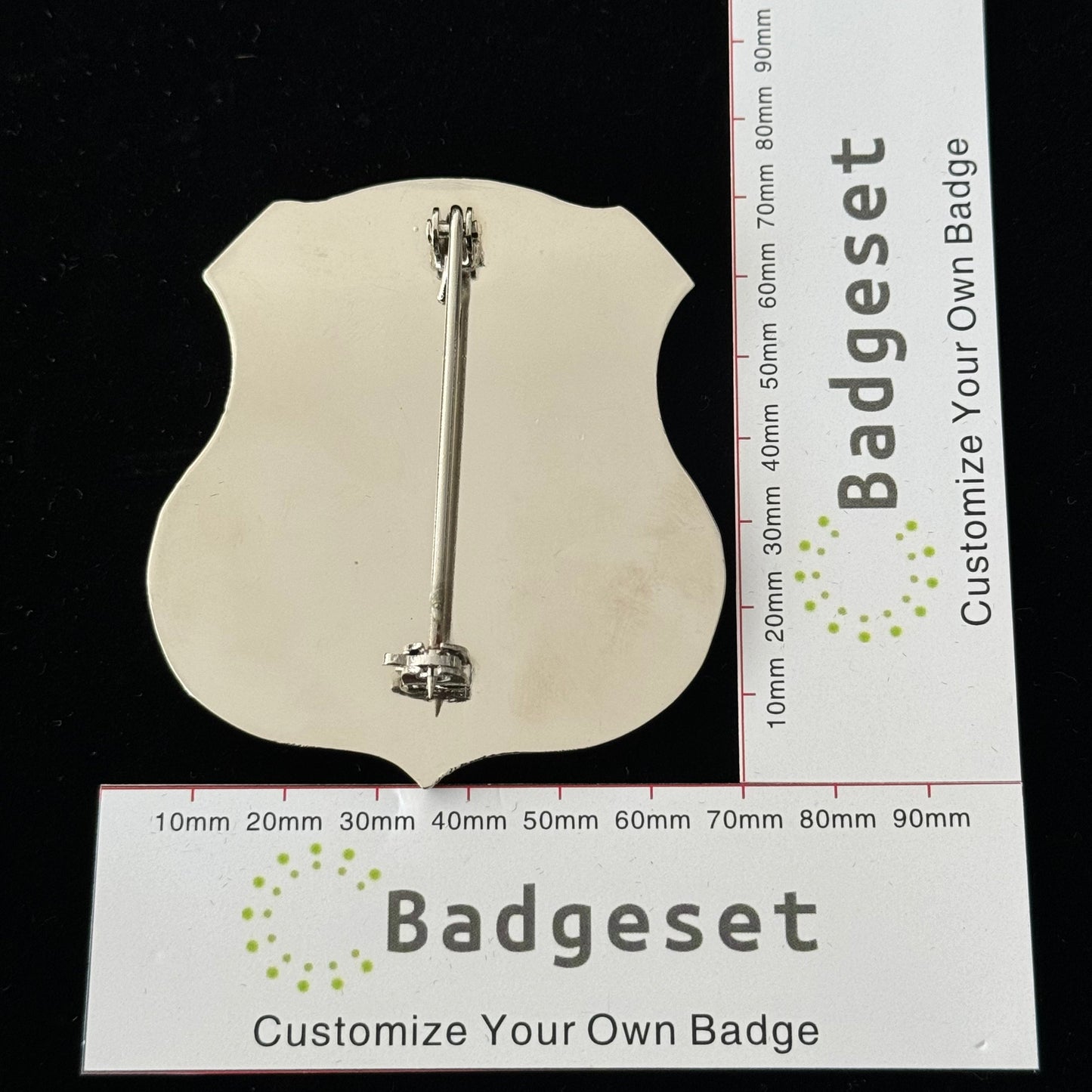 Replica del distintivo personalizzabile degli oggetti di scena del film della polizia dell'Agenzia per la protezione delle forze dell'ordine del Pentagono degli Stati Uniti 