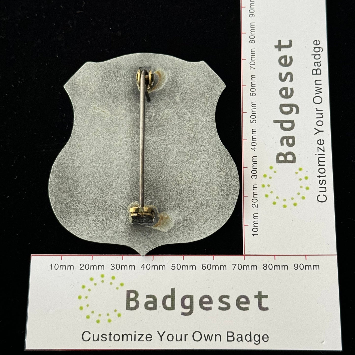 Replica del distintivo personalizzabile degli oggetti di scena del film della polizia dell'Agenzia per la protezione delle forze dell'ordine del Pentagono degli Stati Uniti 