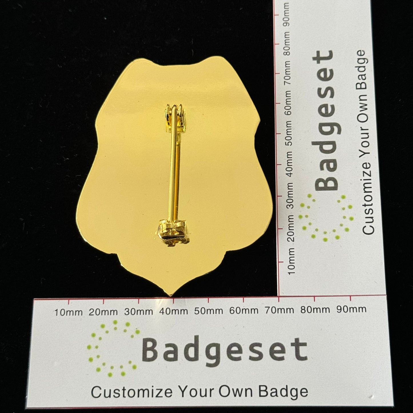 Numero personalizzabile del distintivo del Dipartimento del Tesoro dell'investigatore statunitense