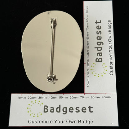 Distintivo della polizia di Oceanside dell'investigatore statunitense con numero personalizzabile