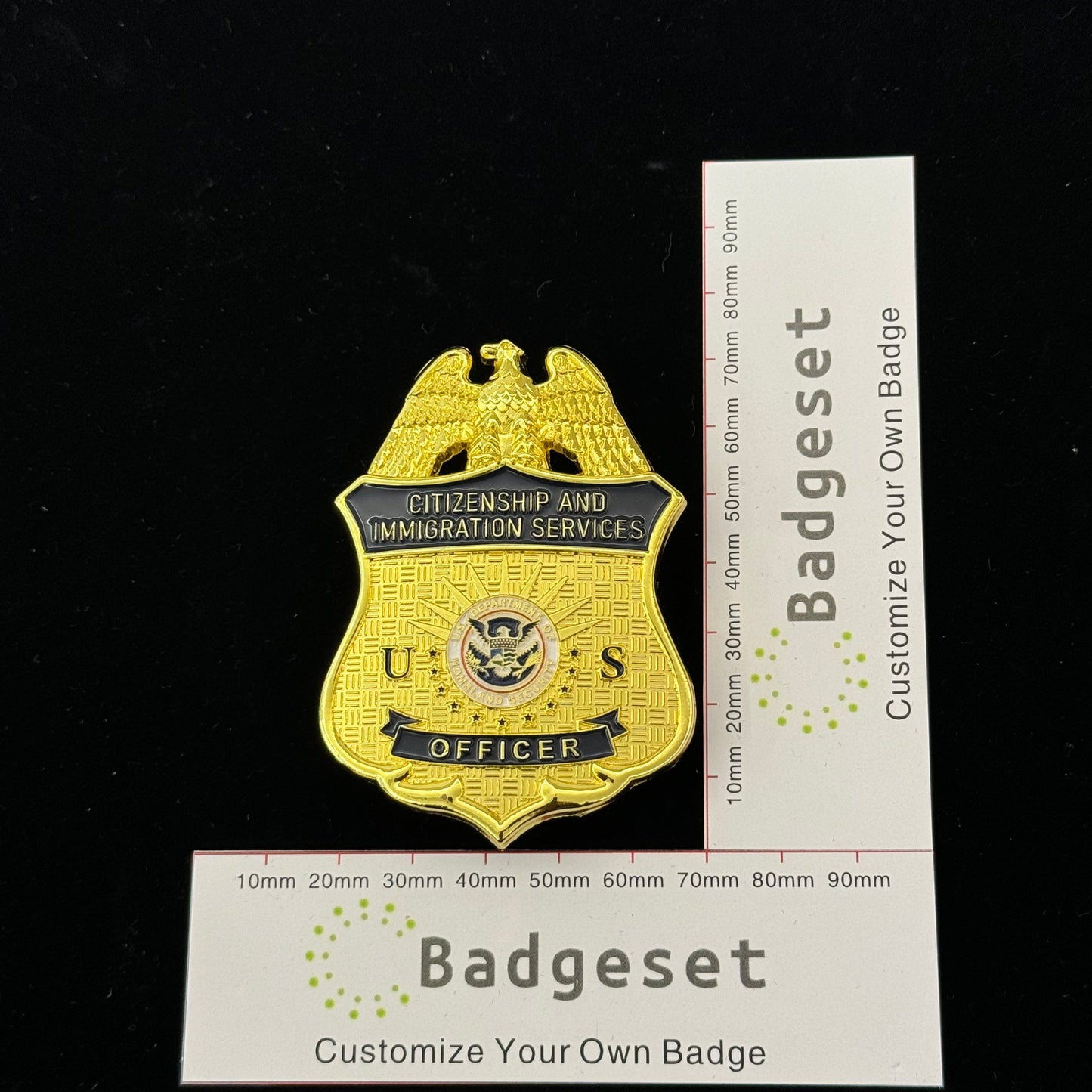 US Citizenship And Immigration Services Dep. Of Homeland Security Badge