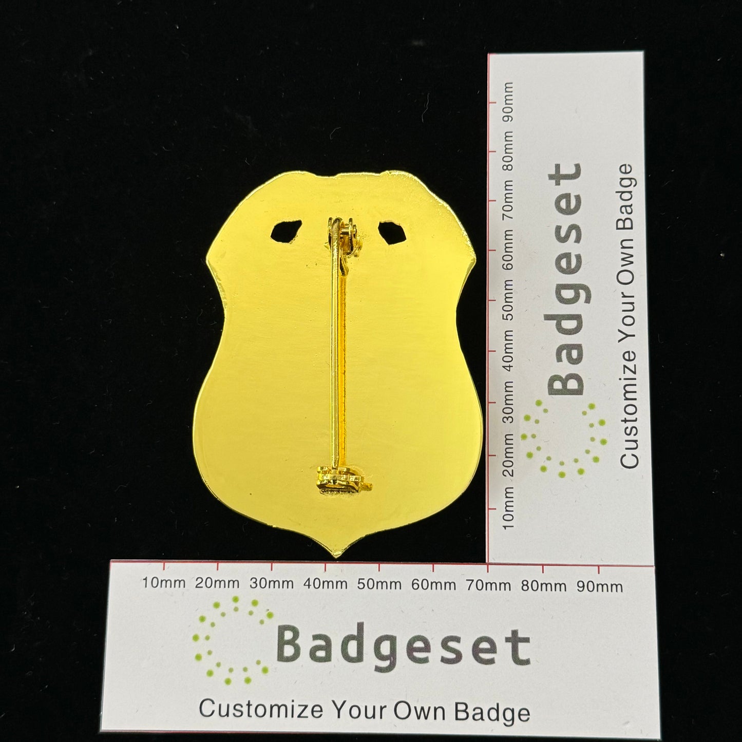 Insignia de réplica de utilería cinematográfica del Auditor Forense de Investigaciones de Seguridad Nacional de EE. UU. (HSI) 