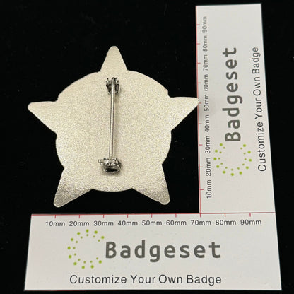 Numero personalizzabile del distintivo CPD dell'agente di polizia di Chicago