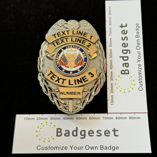 Distintivo personalizzabile BA08