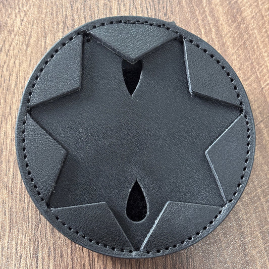 police badge holder black-BH03