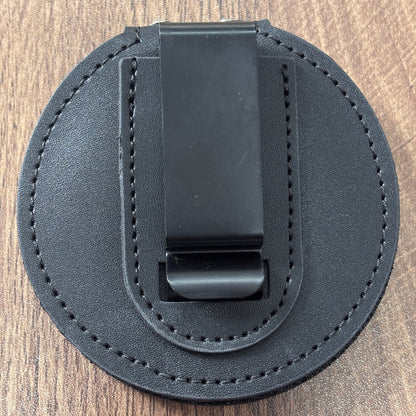 police badge holder black-BH03