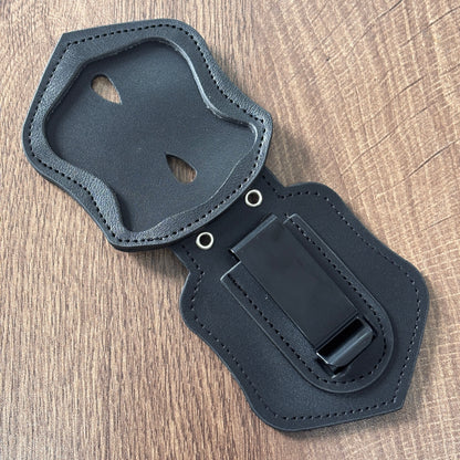 police badge holder black-BH06