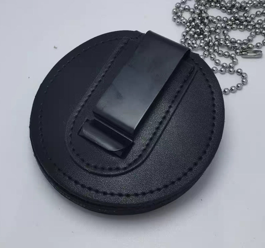 Police Badge Holder Heptagonal Badge  Holder AH-2
