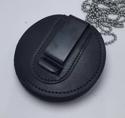 Police Badge Holder Heptagonal Badge  Holder AH-2
