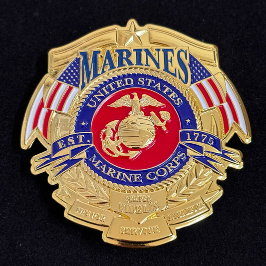 Replica del distintivo dei Marines degli Stati Uniti