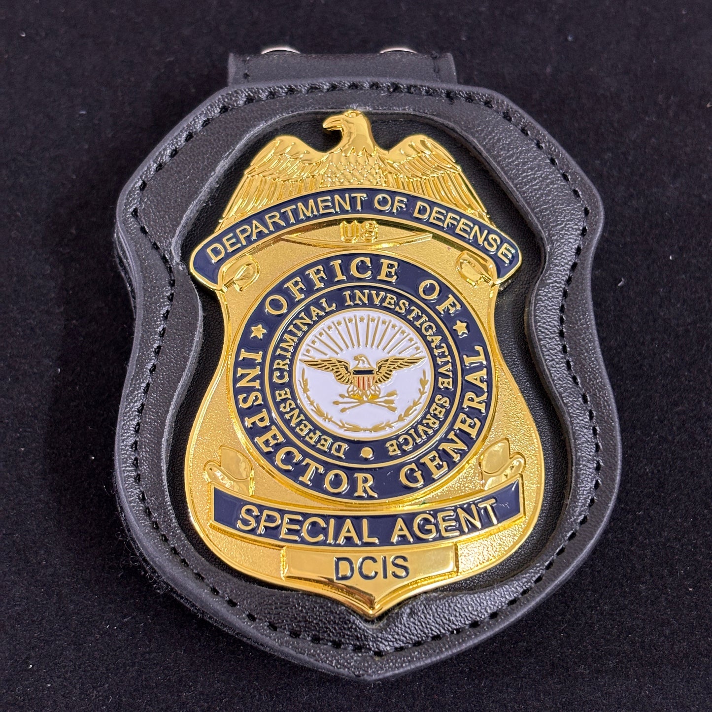 Replica del distintivo DCIS del servizio investigativo criminale di difesa degli agenti speciali