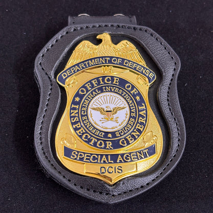 Replica del distintivo DCIS del servizio investigativo criminale di difesa degli agenti speciali