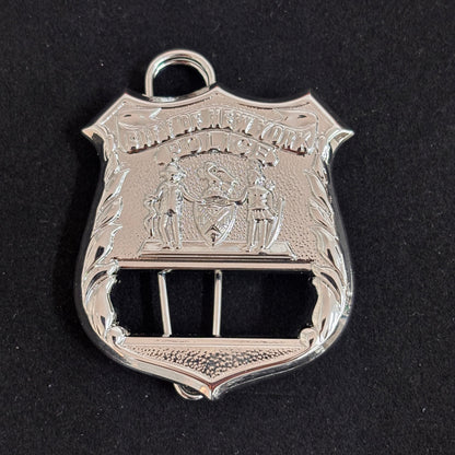 Replica del distintivo della polizia di New York NYPD, oggetti di scena del film, numero personalizzabile